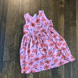 Hanna Andersson Pink Red Sleeveless Sundress